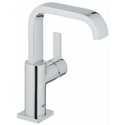 Grohe Allure Mitigeur Pour Lavabo Avec Bec U Et Corps Lisse EcoJoy Chrome - Chrome