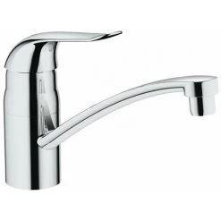 Grohe Euroeco Robinet De Cuisine Avec Bec Bas Chrome - Chrome