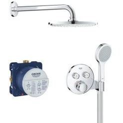 Grohe Grohtherm Smartcontrol Set De Douche à Encastrer Confort Chrome - Chrome -GROHE Soldes 36903697 2