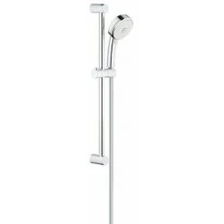 Grohe New Tempesta Cosmopolitan Ensemble De Douche 60cm Avec Douchette 3 Jets 9.5L/min. Chrome/blanc - Blanc/chrome -GROHE Soldes 36903760 2