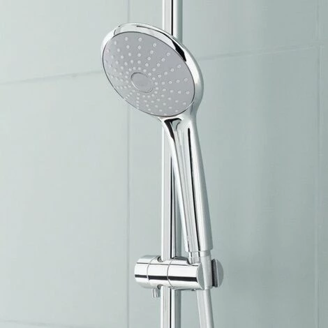 Grohe Euphoria Ensemble De Douche 60cm Avec Douchette à Main Rain Chrome - Chrome 4 Grohe Euphoria Ensemble De Douche 60cm Avec Douchette à Main Rain Chrome - Chrome â Image 2