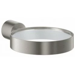 Grohe Atrio Porte-verre Mural Pour Porte Savon Supersteel - Supersteel -GROHE Soldes 36908825 3
