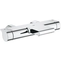 Grohe Grohtherm 2000 Set Mitigeur Thermostatique Bain/douche + Douchette 1 Jet + Flexible Et Support Mural, Chrome (34174001-Euphoria) -GROHE Soldes 36914191 2