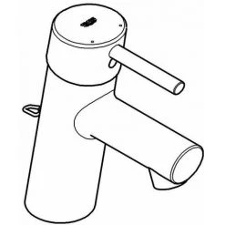 Grohe - Mitigeur Lavabo Chromé 1/2 Taille S Concetto - 3220610E -GROHE Soldes 37081253 3