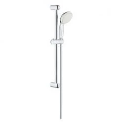 Grohe BauLoop Set Mitigeur De Douche + Barre De Douche Avec Douchette 2 Jets + Mitigeur Lavabo, Chrome (23337000 & 23340000) -GROHE Soldes 37541601 3