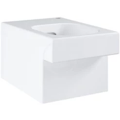 Grohe Cuvette Cube Ceramic Sans Bride Avec Fixations Invisibles Blanc Alpin + Abattant Softclose (CubeCeramic) 8 Grohe Cuvette Cube Ceramic Sans Bride Avec Fixations Invisibles Blanc Alpin + Abattant Softclose (CubeCeramic) -GROHE Soldes 37769636 2