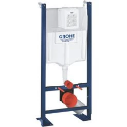 Grohe Pack WC Bâti Autoportant Rapid SL Avec Plaque En Verre Skate Cosmopolitan Velours Noir (39145000-KS0) -GROHE Soldes 37769704 2