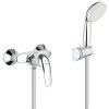 Grohe Set De Douche Mitigeur Mécanique Euroeco + Douchette à Main 2 Jets Tempesta 100 Avec Support Mural Chrome 32740000-Tempesta3 2 Grohe Set De Douche Mitigeur Mécanique Euroeco + Douchette à Main 2 Jets Tempesta 100 Avec Support Mural Chrome 32740000-Tempesta3 -GROHE Soldes 37832589 1
