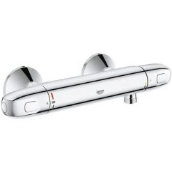 Grohe Grohtherm 1000 Set Mitigeur Thermostatique De Douche + Ensemble De Douche Complet 2 Jets Tempesta 100 (34550000-Tempesta) -GROHE Soldes 37832610 2