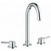 Grohe Concetto Mélangeur 3 Trous Avec Bonde Chrome - Chrome 2 Grohe Concetto Mélangeur 3 Trous Avec Bonde Chrome - Chrome -GROHE Soldes 38905619 1