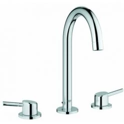 Grohe Concetto Mélangeur 3 Trous Avec Bonde Chrome - Chrome -GROHE Soldes 38905619 2