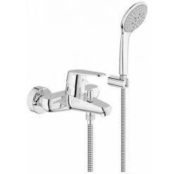Grohe Eurodisc Cosmopolitan Mitigeur De Bain Avec Inverseur Et Connexion 46mm Avec Garniture Chrome - Chrome -GROHE Soldes 38906420 3