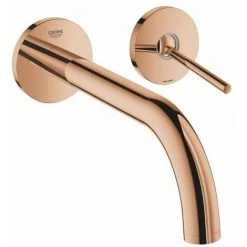 Grohe Atrio Tête De Robinet Murale Encastrée à 2 Trous 22.1cm Chaud Coucher De Soleil. - Warm Sunset