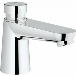 Grohe Euroeco Cosmopolitan S Robinet Temporisé 1/2 Bleu/rouge Chrome - Chrome -GROHE Soldes 38906670 4