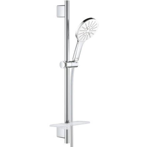 Grohe Rainshower SmartActive 130 Ensemble Barre De Douche Avec Porte-savon 60cm Chromé - Chrome 6 Grohe Rainshower SmartActive 130 Ensemble Barre De Douche Avec Porte-savon 60cm Chromé - Chrome – Image 4