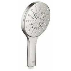 Grohe Rainshower SmartActive Douche à Main 13cm 3 Jets Supersteel - Supersteel -GROHE Soldes 38906961 4