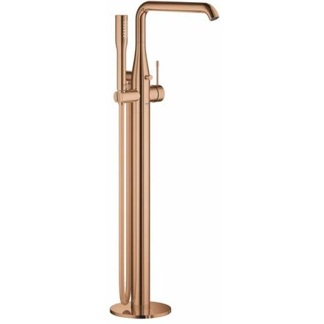 Grohe Essence New Partie De Finition Pour Robinet De Bain Sur Pied Avec Inverseur Et Bec Rotatif 27.7cm Avec Douchette Et Flexible 125cm Warm Sunset - Warm Sunset 4 Grohe Essence New Partie De Finition Pour Robinet De Bain Sur Pied Avec Inverseur Et Bec Rotatif 27.7cm Avec Douchette Et Flexible 125cm Warm Sunset - Warm Sunset – Image 2