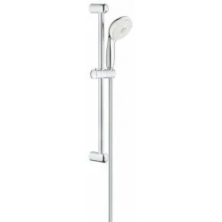 Grohe New Tempesta Ensemble De Douche 60cm Avec Douchette 4 Jets 9.5L/min. Et Flexible 175cm Chrome/blanc - Blanc/chrome -GROHE Soldes 38907700 2
