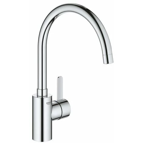 Grohe Eurosmart Cosmopolitan Mitigeur De Cuisine Avec Bec Rehaussé Chrome 4 Grohe Eurosmart Cosmopolitan Mitigeur De Cuisine Avec Bec Rehaussé Chrome – Image 2