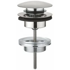 Grohe Bonde Obturable Push Open Supersteel - Supersteel