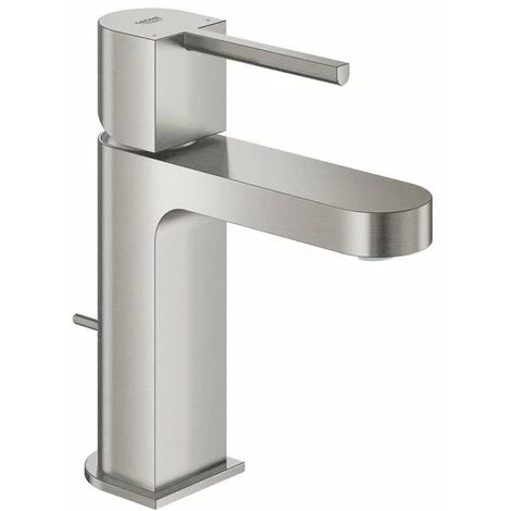 Grohe Plus Mélangeur Lavabo 1 Trou Taille S Avec Vidage Supersteel - Supersteel 3 Grohe Plus Mélangeur Lavabo 1 Trou Taille S Avec Vidage Supersteel - Supersteel