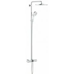 Grohe Rainshower SmartActive 310 Mono Colonne De Douche Avec Mitigeur Thermostatique Bain/douche Avec Douche De Tête Rainshower + Douchette SmartActive 130 Chromé - Chrome 8 Grohe Rainshower SmartActive 310 Mono Colonne De Douche Avec Mitigeur Thermostatique Bain/douche Avec Douche De Tête Rainshower + Douchette SmartActive 130 Chromé - Chrome -GROHE Soldes 38908671 3