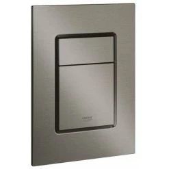 Grohe Skate Cosmopolitan Plaque De Commande WC 2 Boutons S-size Brushed Hard Graphite - Brushed Hard Graphite