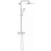 Grohe Rainshower SmartActive 310 Mono Rond Colonne De Douche Avec Mitigeur Thermostatique Avec Douche De Tête Rainshower Mono 310 Et Douchette Rainshower SmartActive 130 Chromé - Chrome -GROHE Soldes 38909815 1