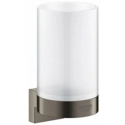 Grohe Selection Porte-verre Pour Gobelet Et Distributeur Brushed Hard Graphite - Brushed Hard Graphite -GROHE Soldes 38910377 2