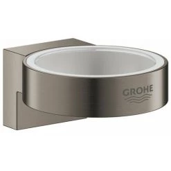 Grohe Selection Porte-verre Pour Gobelet Et Distributeur Brushed Hard Graphite - Brushed Hard Graphite -GROHE Soldes 38910377 4