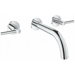 Grohe Atrio Partie De Finition Pour Robinet M-size 3 Trous Mural Chrome - Chrome -GROHE Soldes 38911372 2