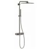Grohe Euphoria SmartControl Colonne De Douche Carrée 310 Duo Hard Graphite Brossé - Brushed Hard Graphite -GROHE Soldes 38911522 1