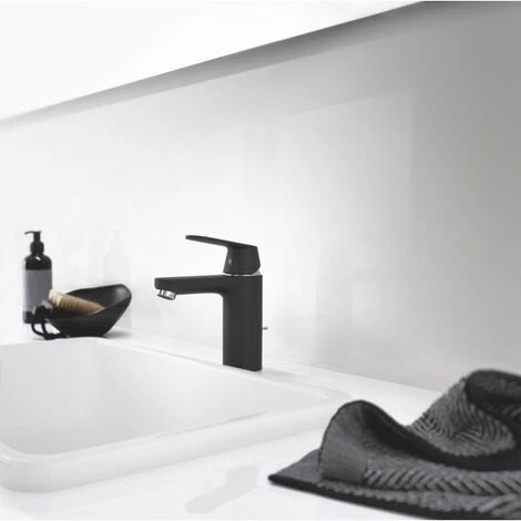 Grohe Eurosmart Cosmopolitan Robinet De Lavabo Avec Bec Medium Noir - Noir 7 Grohe Eurosmart Cosmopolitan Robinet De Lavabo Avec Bec Medium Noir - Noir – Image 5