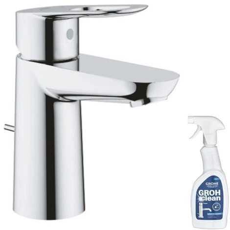 GROHE Mitigeur Lavabo BauLoop Taille S + Produit Entretien 3 GROHE Mitigeur Lavabo BauLoop Taille S + Produit Entretien