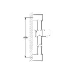 Grohe RELAXA - Barre De Douche 600mm (28620000) -GROHE Soldes 3936138 2