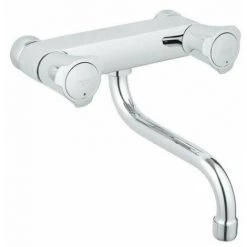 Grohe Costa L Mitigeur Mural Avec Bec Au Dessous Chrome - Chrome -GROHE Soldes 39363779 4
