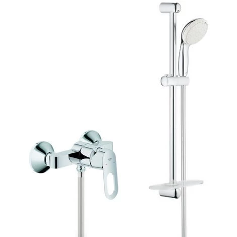 Grohe Pack BauLoop Mitigeur De Douche + Ensemble De Douche Complet 2 Jets Tempesta 100 (23340000-TEMPESTA) 3 Grohe Pack BauLoop Mitigeur De Douche + Ensemble De Douche Complet 2 Jets Tempesta 100 (23340000-TEMPESTA)
