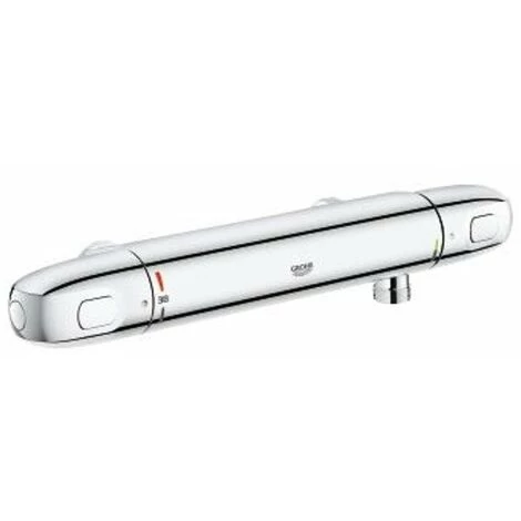 Grohe Grohtherm 800 New Robinet De Douche Thermostatique Sans Inverseur Sans Connexions Entraxe 12cm EcoJoy Et Poignée De Volume Avec Bouton Eco Chrome - Chrome 5 Grohe Grohtherm 800 New Robinet De Douche Thermostatique Sans Inverseur Sans Connexions Entraxe 12cm EcoJoy Et Poignée De Volume Avec Bouton Eco Chrome - Chrome – Image 3