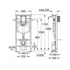 Pack Wc Suspendu Grohe Daily'o Sans Bride Courte 10 Pack Wc Suspendu Grohe Daily'o Sans Bride Courte -GROHE Soldes 3967793 4