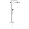 Grohe Vitalio Joy System 260 Colonne Bain/douche Avec Mitigeur Thermostatique + Douchette 3 Jets (27860001) -GROHE Soldes 40332342 1