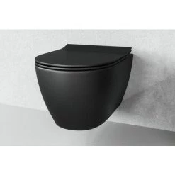 Grohe Pack WC Bâti-support + Cuvette Vitra SENTO Noire Sans Bride Fixations Invisibles + Plaque Noire (RapidSLBlackSento-KF0) 11 Grohe Pack WC Bâti-support + Cuvette Vitra SENTO Noire Sans Bride Fixations Invisibles + Plaque Noire (RapidSLBlackSento-KF0) -GROHE Soldes 40747390 5
