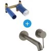 Grohe Essence Set Mitigeur Mitigeur Monocommande 2 Trous Lavabo Taille L Hard Graphite Brossé + Corps Encastré (19967AL1-SET) 1 Grohe Essence Set Mitigeur Mitigeur Monocommande 2 Trous Lavabo Taille L Hard Graphite Brossé + Corps Encastré (19967AL1-SET) -GROHE Soldes 41002759 1