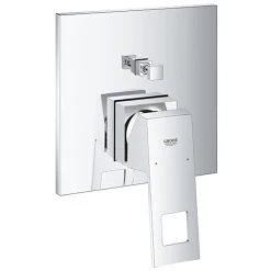 Grohe Eurocube Set Mitigeur Mécanique + Douchette Stick 1 Jet Avec Support + Douche De Tête + Corps D'encastrement (24062000-Eurocube) -GROHE Soldes 41322257 2