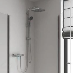 Grohe Vitalio Start System 250 Cube Colonne De Douche + Mitigeur Thermostatique Grohtherm 800 (26698XXX) 8 Grohe Vitalio Start System 250 Cube Colonne De Douche + Mitigeur Thermostatique Grohtherm 800 (26698XXX) -GROHE Soldes 42169357 2