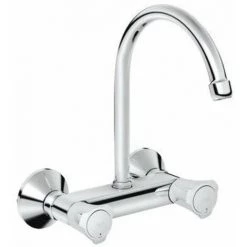 Grohe Costa L Robinet De Cuisine Mural Avec Rosaces Chrome - Chrome -GROHE Soldes 42704041 3