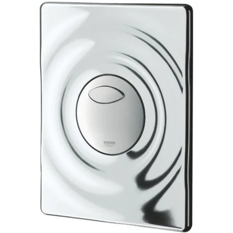 GROHE - Plaque Commande Grohe Vertical Ou Horizontal Chromé 4 GROHE - Plaque Commande Grohe Vertical Ou Horizontal Chromé â Image 2