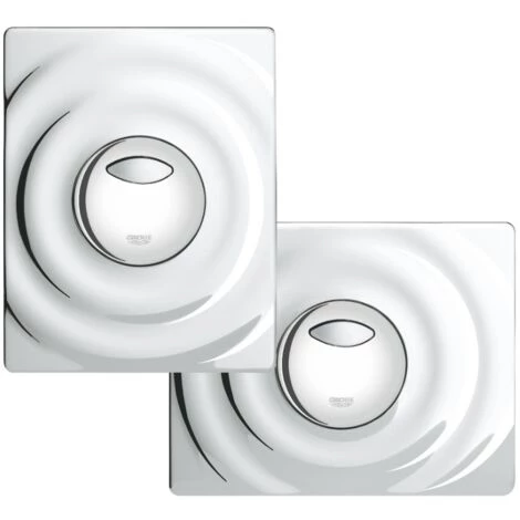 GROHE - Plaque Commande Grohe Vertical Ou Horizontal Chromé 5 GROHE - Plaque Commande Grohe Vertical Ou Horizontal Chromé â Image 3