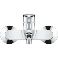 Mitigeur Bain/douche Mural Bauedge Grohe - Monocommande - Chrome 8 Mitigeur Bain/douche Mural Bauedge Grohe - Monocommande - Chrome -GROHE Soldes 43006611 3