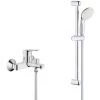 Grohe Pack Mitigeur Monocommande 1/2'' Bain/douche + Ensemble De Douche Complet 2 Jets Tempesta 100 (MitigeurBD1-TEMPESTA) -GROHE Soldes 43328886 1