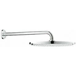 Grohe Rainshower Cosmopolitan Douche De Tête 31cm Avec Bras De Douche 38cm Supersteel - Supersteel -GROHE Soldes 43486059 3